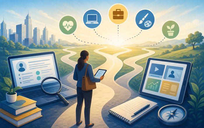 Article Image for Digital Tools Helping Workers Navigate Career Changes