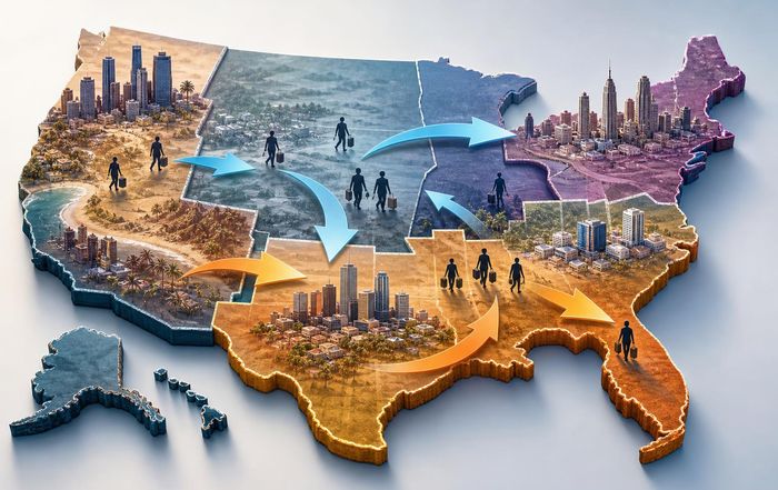 Article Image for How Population Shifts Are Changing Regional U.S. Economies